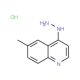 4-Hydrazino-6-methylquinoline hydrochloride (CAS 68500-33-4) - chemical structure image