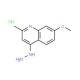 4-Hydrazino-7-methoxy-2-methylquinoline hydrochloride (CAS 1170641-10-7) - chemical structure image
