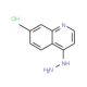 4-Hydrazino-7-methylquinoline hydrochloride (CAS 68500-38-9) - chemical structure image