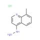 4-Hydrazino-8-methylquinoline hydrochloride (CAS 1172746-47-2) - chemical structure image