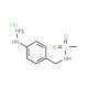 4-Hydrazino-N-methyl Benzene Methanesulfonamide, Hydrochloride Salt (CAS 88933-16-8) - chemical structure image