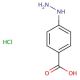 4-Hydrazinobenzoic acid hydrochloride (CAS 24589-77-3) - chemical structure image