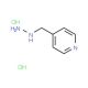 4-(hydrazinomethyl)pyridine dihydrochloride (CAS 89598-56-1) - chemical structure image
