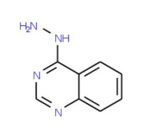 4-Hydrazinoquinazoline (CAS 36075-44-2) - chemical structure image