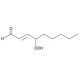 4-Hydroperoxy-2-nonenal (CAS 7439-43-2) - chemical structure image