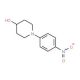 4-Hydroxy-1-(4-nitrophenyl)piperidine (CAS 79421-45-7) - chemical structure image