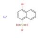 4-Hydroxy-1-naphthalenesulfonic acid sodium salt (CAS 6099-57-6) - chemical structure image