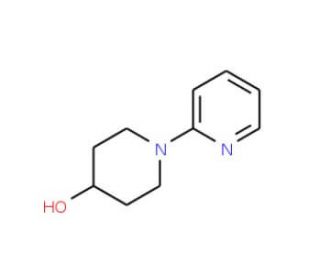 4-Hydroxy-1-(pyridin-2-yl)-piperidine (CAS 199117-78-7) - chemical structure image
