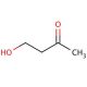 4-Hydroxy-2-butanone (CAS 590-90-9) - chemical structure image