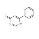 4-Hydroxy-2-methyl-6-phenylpyrimidine (CAS 62260-39-3) - chemical structure image