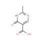 4-Hydroxy-2-methyl-pyrimidine-5-carboxylic acid - chemical structure image