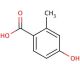 4-Hydroxy-2-methylbenzoic acid (CAS 578-39-2) - chemical structure image