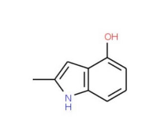 4-Hydroxy-2-methylindole (CAS 35320-67-3) - chemical structure image