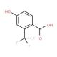 4-Hydroxy-2-(trifluoromethyl)benzoic acid (CAS 320-32-1) - chemical structure image