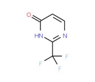 4-Hydroxy-2-(trifluoromethyl)pyrimidine (CAS 1546-80-1) - chemical structure image