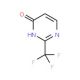 4-Hydroxy-2-(trifluoromethyl)pyrimidine (CAS 1546-80-1) - chemical structure image