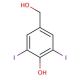 4-Hydroxy-3,5-diiodobenzyl Alcohol (CAS 37987-26-1) - chemical structure image