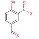 4-Hydroxy-3-nitrobenzaldehyde (CAS 3011-34-5) - chemical structure image