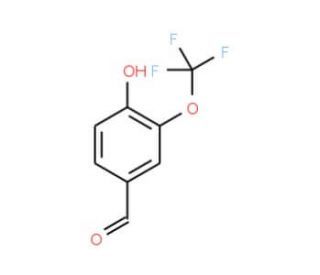 4-Hydroxy-3-(trifluoromethoxy)benzaldehyde (CAS 53104-95-3) - chemical structure image