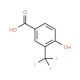 4-Hydroxy-3-(trifluoromethyl)benzoic acid (CAS 220239-68-9) - chemical structure image