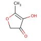 4-Hydroxy-5-methyl-3-furanone (CAS 19322-27-1) - chemical structure image