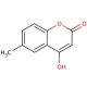 4-Hydroxy-6-methylcoumarin (CAS 13252-83-0) - chemical structure image