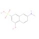 4-Hydroxy-7-methylamino-2-naphthalenesulfonic acid (CAS 22346-43-6) - chemical structure image