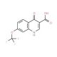 4-Hydroxy-7-trifluoromethoxyquinoline-3-carboxylic acid (CAS 53985-74-3) - chemical structure image