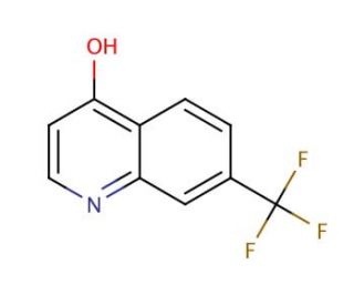 4-Hydroxy-7-(trifluoromethyl)quinoline (CAS 322-97-4) - chemical structure image