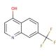 4-Hydroxy-7-(trifluoromethyl)quinoline (CAS 322-97-4) - chemical structure image