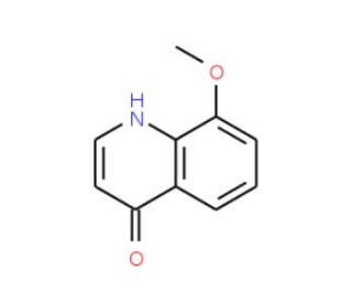 4-Hydroxy-8-methoxyquinoline (CAS 21269-34-1) - chemical structure image
