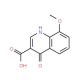 4-Hydroxy-8-methoxyquinoline-3-carboxylic acid (CAS 280027-18-1) - chemical structure image