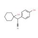 4-Hydroxy-α-(1-hydroxycyclohexyl)benzeneacetonitrile (CAS 918344-20-4) - chemical structure image