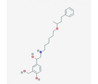 4-Hydroxy-&alpha;1-[[[6-(1-methyl-3-phenylpropoxy)hexyl]amino]methyl]-1,3-benzenedimethanol (Salmeterol Impurity) - chemical struct