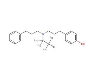 4-Hydroxy Alverine (CAS 142047-94-7) - chemical structure image