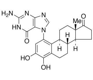 4-Hydroxy Estrone 1-N7-Guanine - chemical structure image