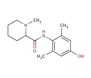 4-Hydroxy Mepivacaine - chemical structure image