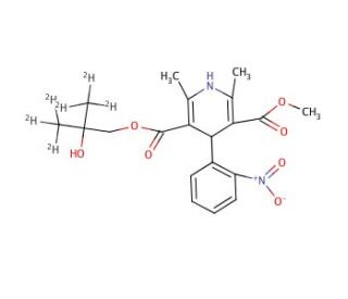 4-Hydroxy Nisoldipine-d6 - chemical structure image
