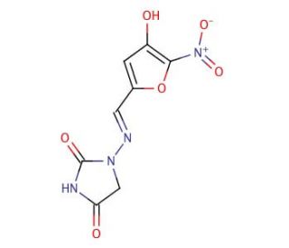 4-Hydroxy Nitrofurantoin (CAS 76644-41-2) - chemical structure image