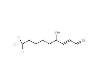 4-hydroxy Nonenal-d3 (CAS 148706-06-3) - chemical structure image