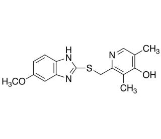 4-Hydroxy Omeprazole Sulfide - chemical structure image