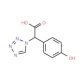(4-Hydroxy-phenyl)-tetrazol-1-yl-acetic acid - chemical structure image