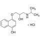 (±)-4-Hydroxy Propranolol Hydrochloride (CAS 14133-90-5) - chemical structure image