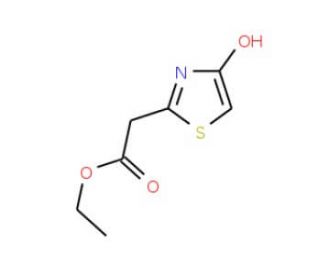 (4-Hydroxy-thiazol-2-yl)acetic acid ethyl ester (CAS 79878-57-2) - chemical structure image