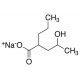 4-Hydroxy Valproic Acid Sodium Salt (CAS 1216888-06-0) - chemical structure image