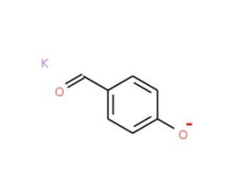4-Hydroxybenzaldehyde potassium salt (CAS 58765-11-0) - chemical structure image