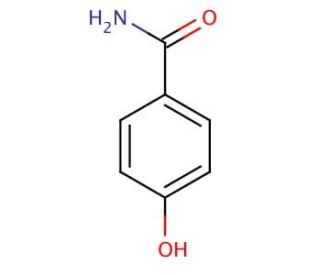 4-Hydroxybenzamide (CAS 619-57-8) - chemical structure image