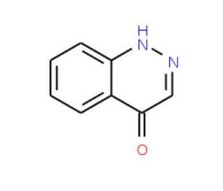 4-Hydroxycinnoline (CAS 875-66-1) - chemical structure image