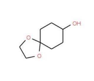 4-Hydroxycyclohexanone ethylene acetal (CAS 22428-87-1) - chemical structure image