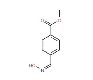 4-(Hydroxyimino-methyl)-benzoic acid methyl ester - chemical structure image